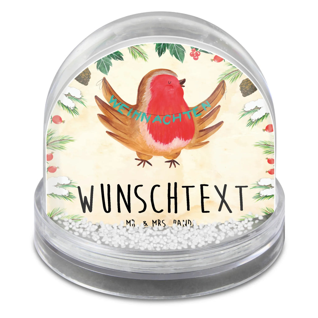 Personalisierte Schneekugel Rotkehlchen Weihnachten Personalisierte Schneekugel, Personalisierte Schüttelkugel, Personalisierte  Wunderkugel, Winter, Weihnachten, Weihnachtsdeko, Nikolaus, Advent, Heiligabend, Wintermotiv, Frohe Weihnachten, Weihnachtsmotiv, Weihnachtsgruß, Vogel, xmas