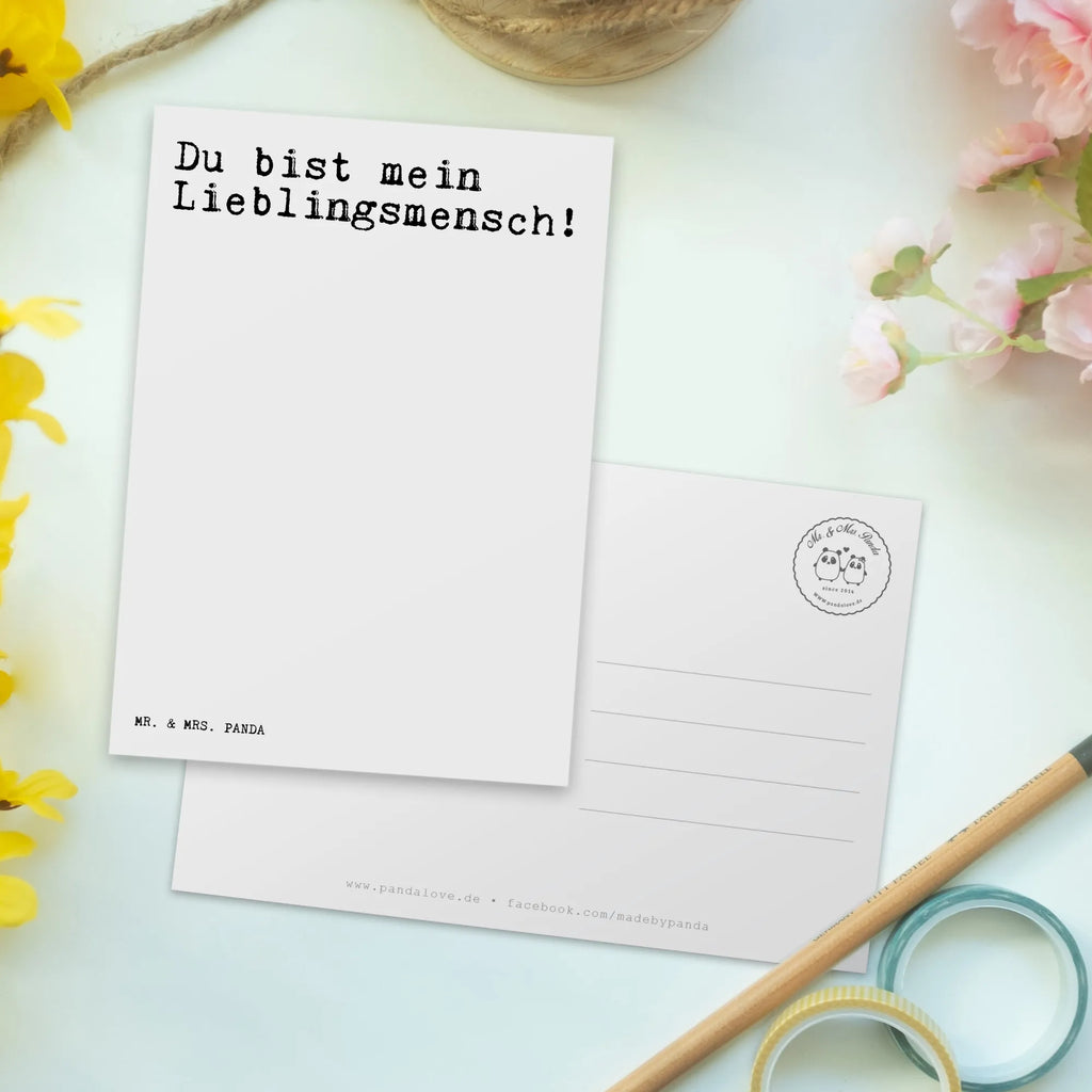 Postkarte Sprüche und Zitate Du bist mein Lieblingsmensch! Postkarte, Karte, Geschenkkarte, Grußkarte, Einladung, Ansichtskarte, Geburtstagskarte, Einladungskarte, Dankeskarte, Ansichtskarten, Einladung Geburtstag, Einladungskarten Geburtstag, Spruch, Sprüche, lustige Sprüche, Weisheiten, Zitate, Spruch Geschenke, Spruch Sprüche Weisheiten Zitate Lustig Weisheit Worte