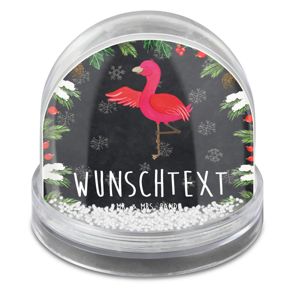 Personalisierte Schneekugel Flamingo Yoga Personalisierte Schneekugel, Personalisierte Schüttelkugel, Personalisierte  Wunderkugel, Flamingo, Vogel, Yoga, Namaste, Achtsamkeit, Yoga-Übung, Entspannung, Ärger, Aufregen, Tiefenentspannung