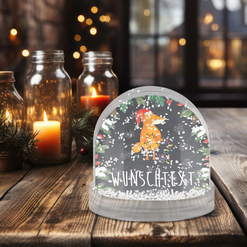 Personalisierte Schneekugel Fuchs Weihnachten Personalisierte Schneekugel, Personalisierte Schüttelkugel, Personalisierte  Wunderkugel, Winter, Weihnachten, Weihnachtsdeko, Nikolaus, Advent, Heiligabend, Wintermotiv, Fuchs, Füchse, Spruch schön, Geschenk Weihnachten, Weihnachtsmann, Weihnachtszeit