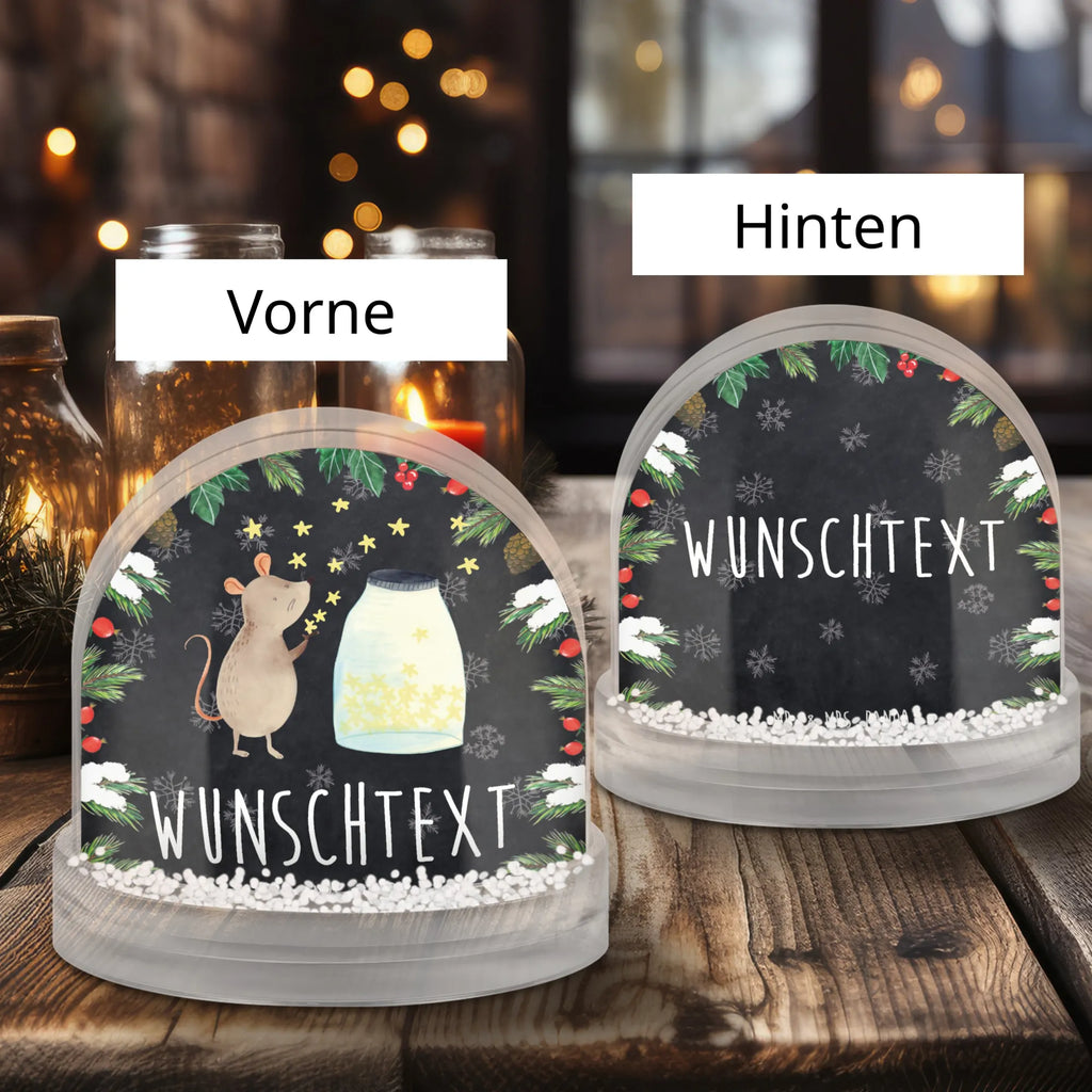 Personalisierte Schneekugel Maus Sterne Personalisierte Schneekugel, Personalisierte Schüttelkugel, Personalisierte  Wunderkugel, Tiermotive, Gute Laune, lustige Sprüche, Tiere, Maus, Sterne, Wunsch, Kind, Taufe, Taufgeschenk, Geburt, Schwangerschaft, erstes Kind, Kindergeburtstag, Geburtstag, Hoffnung, Träume