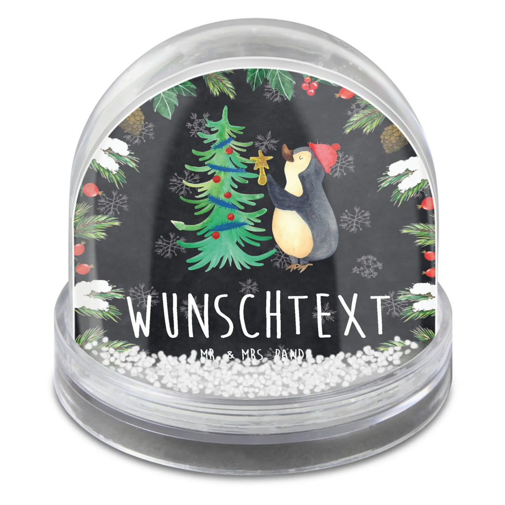 Personalisierte Schneekugel Pinguin Weihnachtsbaum Personalisierte Schneekugel, Personalisierte Schüttelkugel, Personalisierte  Wunderkugel, Winter, Weihnachten, Weihnachtsdeko, Nikolaus, Advent, Heiligabend, Wintermotiv, Pinguin