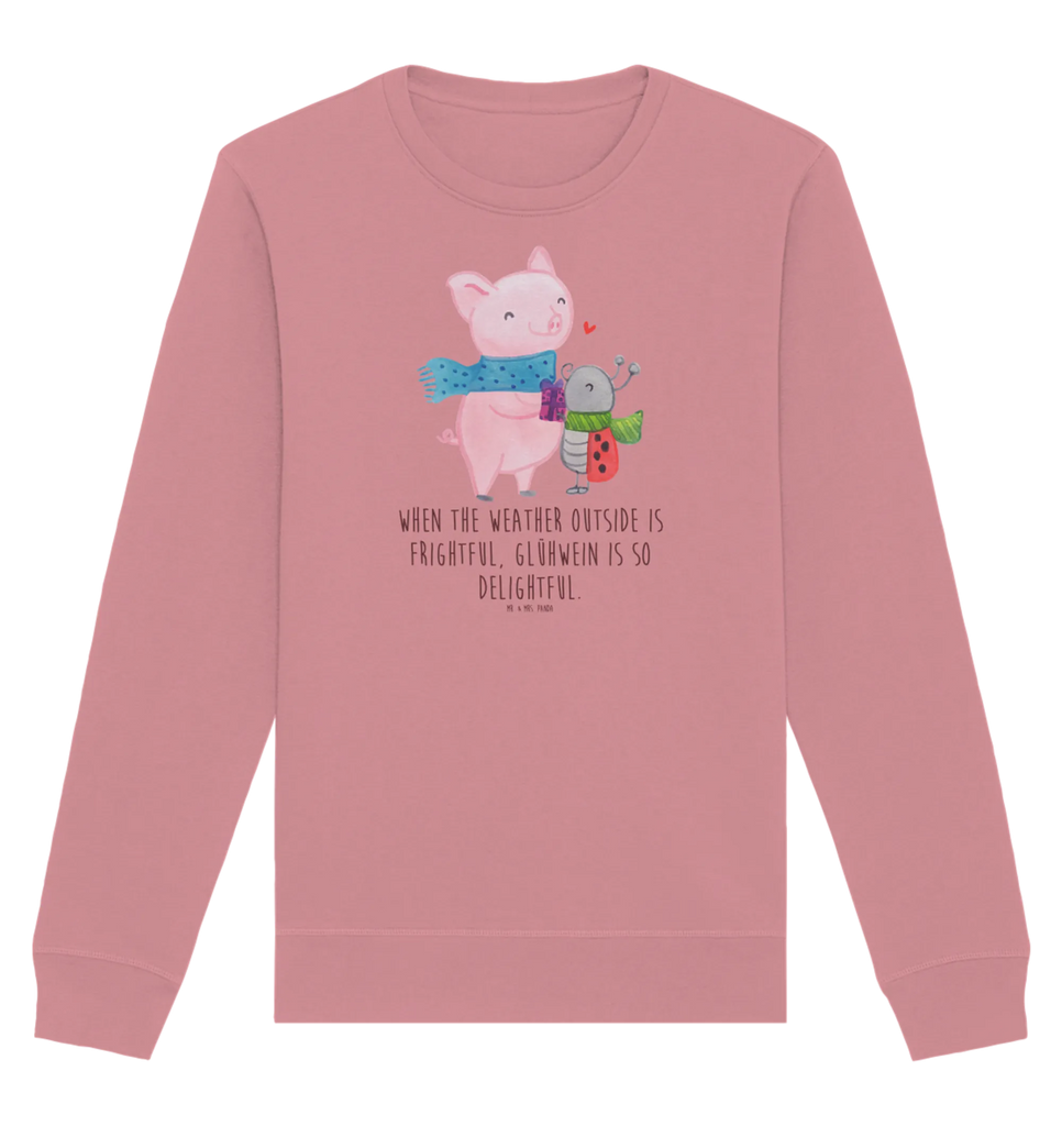 Organic Pullover Glühschwein Smörle Pullover, Pullover Männer, Pullover Frauen, Sweatshirt, Sweatshirt Männer, Sweatshirt Frauen, Unisex, Winter, Weihnachten, Weihnachtsdeko, Nikolaus, Advent, Heiligabend, Wintermotiv, Handgezeichnetes Glühschwein, Kreatives Glühschwein Design, Winterlicher Glühwein Spruch, Glühwein Liebhaber Geschenk, Herzliches Marienkäfer Motiv, Marienkäfer in Winterkleidung, Glühwein ist köstlich Spruch, Smörle der stolze Marienkäfer, Süßer Marienkäfer gibt Geschenk, Romantische Geschenkidee Glühwein