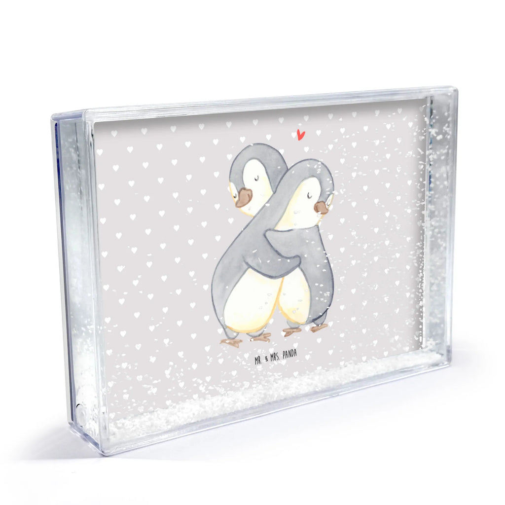 Schüttelrahmen Pinguine Kuscheln Liebe, Partner, Freund, Freundin, Ehemann, Ehefrau, Heiraten, Verlobung, Heiratsantrag, Liebesgeschenk, Jahrestag, Hocheitstag, Valentinstag, Geschenk für Frauen, Hochzeitstag, Mitbringsel, Geschenk für Freundin, Geschenk für Partner, Liebesbeweis, für Männer, für Ehemann