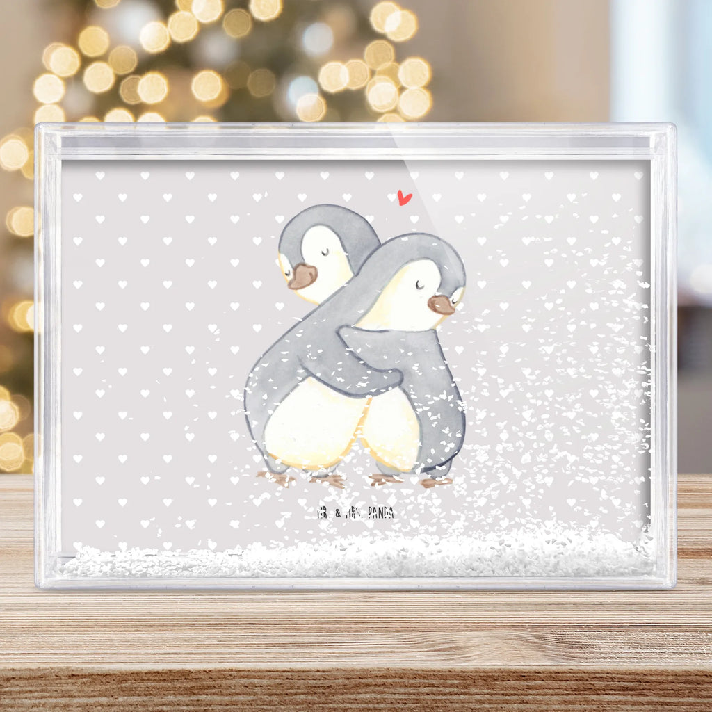 Schüttelrahmen Pinguine Kuscheln Liebe, Partner, Freund, Freundin, Ehemann, Ehefrau, Heiraten, Verlobung, Heiratsantrag, Liebesgeschenk, Jahrestag, Hocheitstag, Valentinstag, Geschenk für Frauen, Hochzeitstag, Mitbringsel, Geschenk für Freundin, Geschenk für Partner, Liebesbeweis, für Männer, für Ehemann