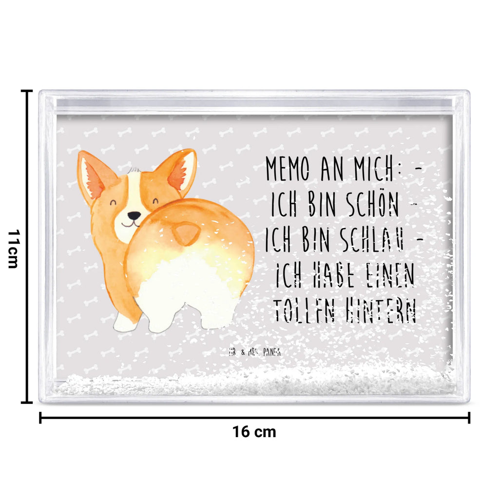 Schüttelrahmen Corgi Po Hund, Hundemotiv, Haustier, Hunderasse, Tierliebhaber, Hundebesitzer, Sprüche, Corgie, Hundeliebe, Motivation, Selbstliebe, Spruch