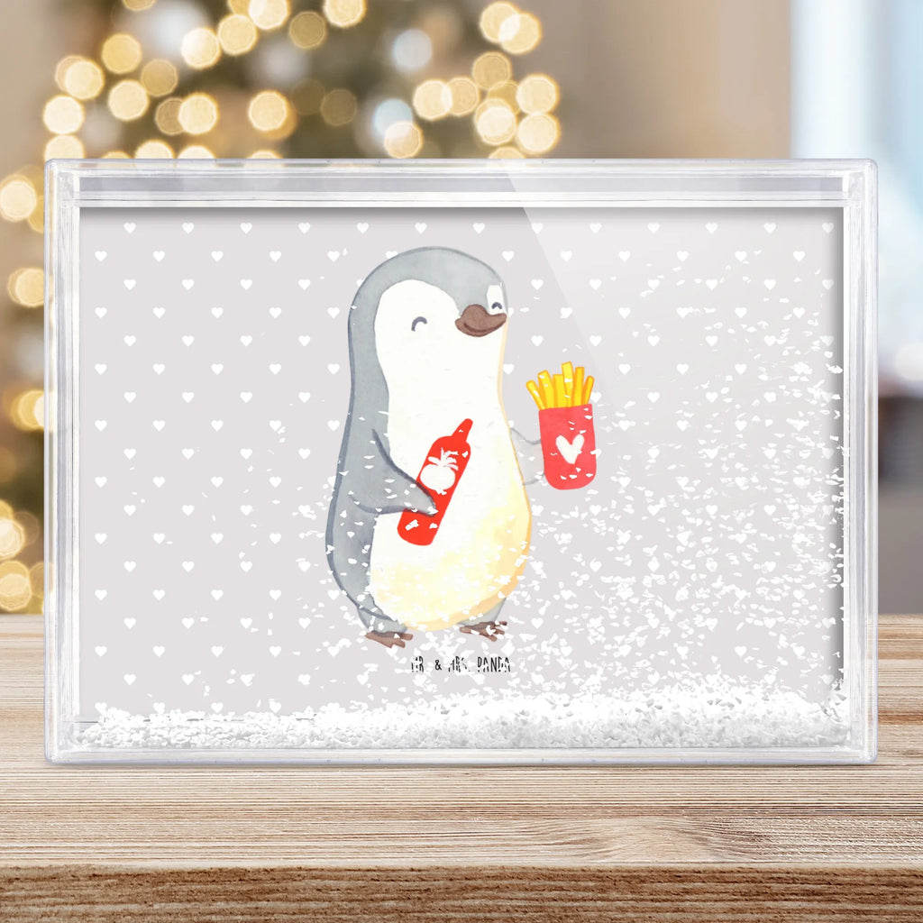 Schüttelrahmen Pinguin Pommes Liebe, Partner, Freund, Freundin, Ehemann, Ehefrau, Heiraten, Verlobung, Heiratsantrag, Liebesgeschenk, Jahrestag, Hocheitstag, Valentinstag, Geschenk für Frauen, Hochzeitstag, Mitbringsel, Geschenk für Freundin, Geschenk für Partner, Liebesbeweis, für Männer, für Ehemann