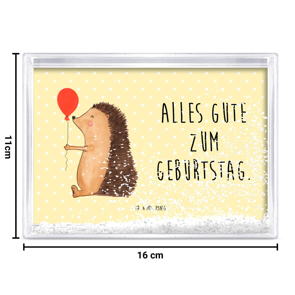 Schüttelrahmen Igel Luftballon Tiermotive, Gute Laune, lustige Sprüche, Tiere, Igel, Geburtstag, Herzlichen Glückwunsch, Glückwunsch, Geburtstagskind, Ballon, Happy Birthday