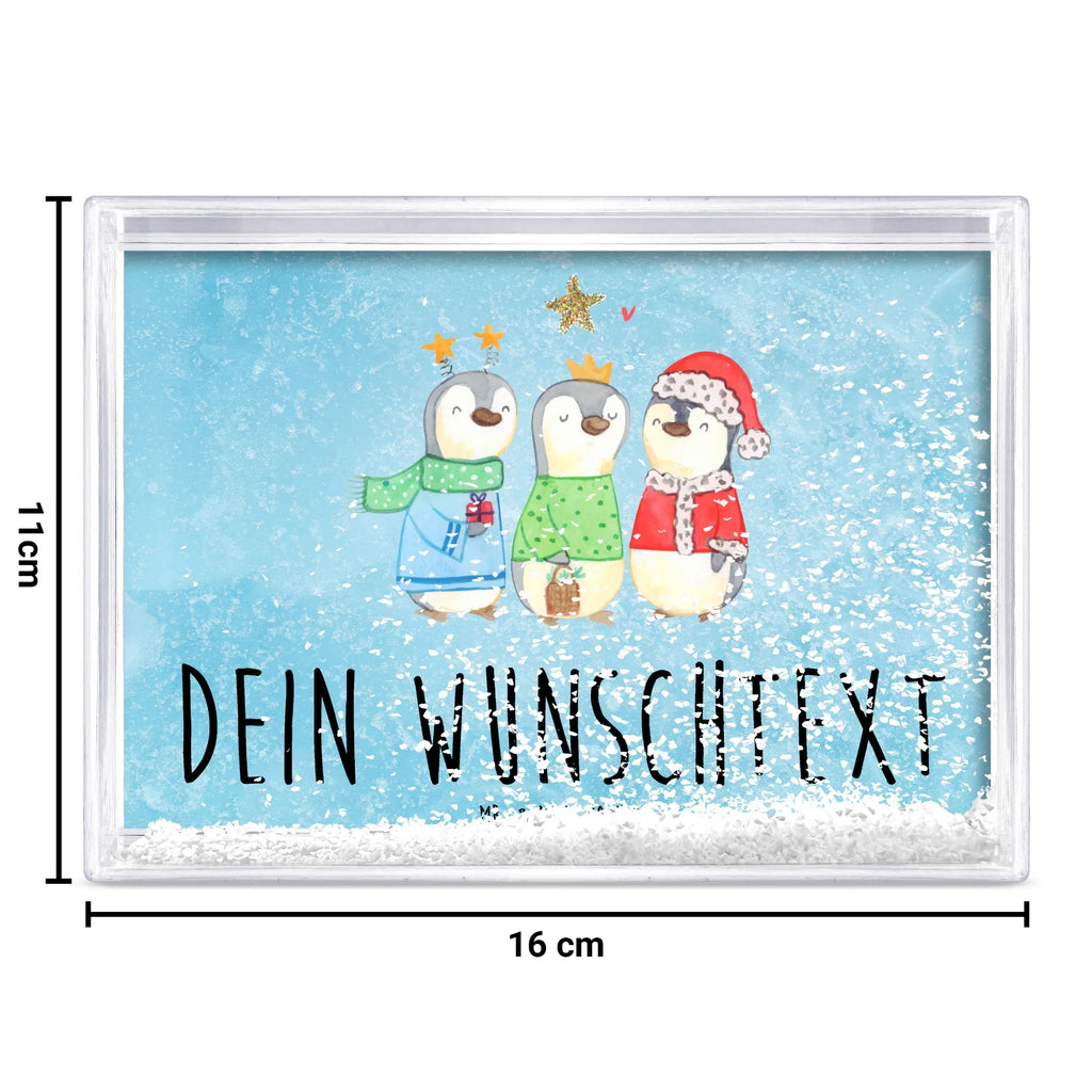 Personalisierter Schüttelrahmen Winterzeit Heilige drei Könige Winter, Weihnachten, Weihnachtsdeko, Nikolaus, Advent, Heiligabend, Wintermotiv, Weihnachtsmann, Heilige drei Könige, Weihnachtstage, Weihnachtszeit