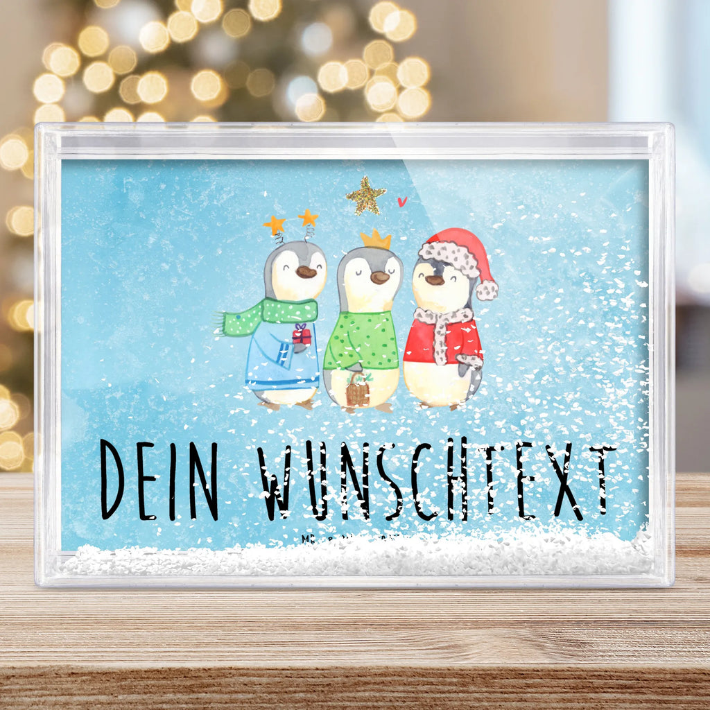 Personalisierter Schüttelrahmen Winterzeit Heilige drei Könige Winter, Weihnachten, Weihnachtsdeko, Nikolaus, Advent, Heiligabend, Wintermotiv, Weihnachtsmann, Heilige drei Könige, Weihnachtstage, Weihnachtszeit