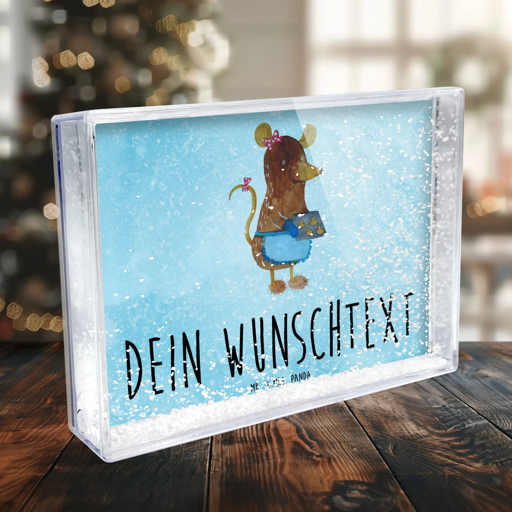 Personalisierter Schüttelrahmen Maus Kekse Winter, Weihnachten, Weihnachtsdeko, Nikolaus, Advent, Heiligabend, Wintermotiv, Maus, Kekse, backen, Weihnachtskekse, Plätzchen, Weihnachtsbäckerei, Chaosqueen