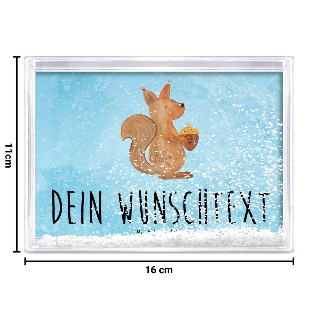 Personalisierter Schüttelrahmen Eichhörnchen Weihnachten Winter, Weihnachten, Weihnachtsdeko, Nikolaus, Advent, Heiligabend, Wintermotiv, Frohe Weihnachten, Frohes neues Jahr, Guten Rutsch, Weihnachtsmotiv, Weihnachtsgruß, Neujahr, Vogel