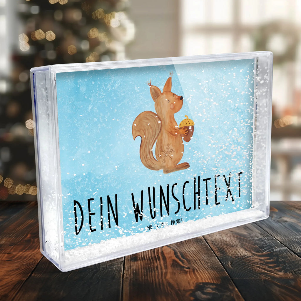 Personalisierter Schüttelrahmen Eichhörnchen Weihnachten Winter, Weihnachten, Weihnachtsdeko, Nikolaus, Advent, Heiligabend, Wintermotiv, Frohe Weihnachten, Frohes neues Jahr, Guten Rutsch, Weihnachtsmotiv, Weihnachtsgruß, Neujahr, Vogel