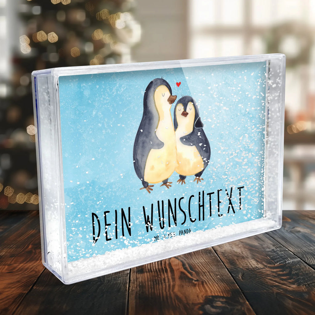 Personalisierter Schüttelrahmen Pinguin umarmen Pinguin, Liebe, Liebespaar, Liebesbeweis, Liebesgeschenk, Verlobung, Jahrestag, Hochzeitstag, Hochzeit, Hochzeitsgeschenk