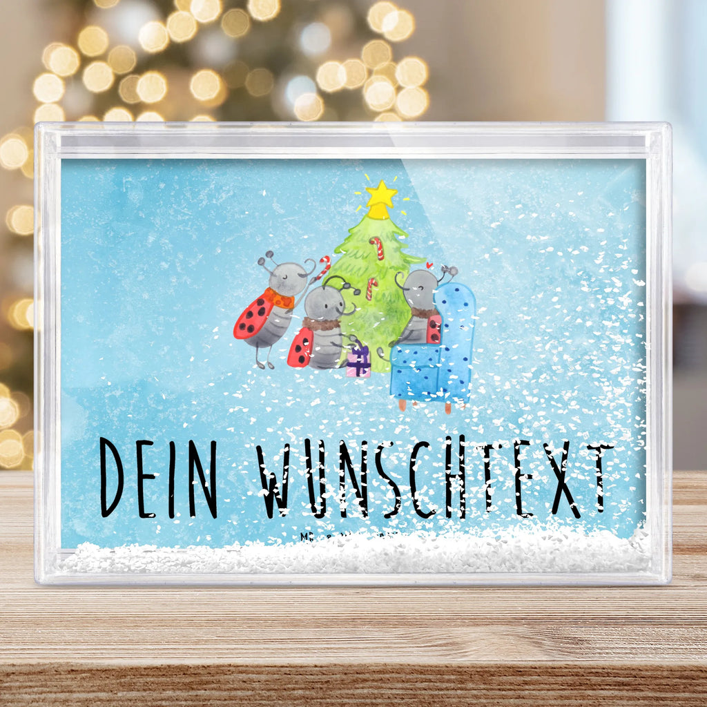 Personalisierter Schüttelrahmen Weihnachten Smörle Winter, Weihnachten, Weihnachtsdeko, Nikolaus, Advent, Heiligabend, Wintermotiv, Weihnachtsbaum, Geschenk, Pfefferminzstange, Tannennadeln