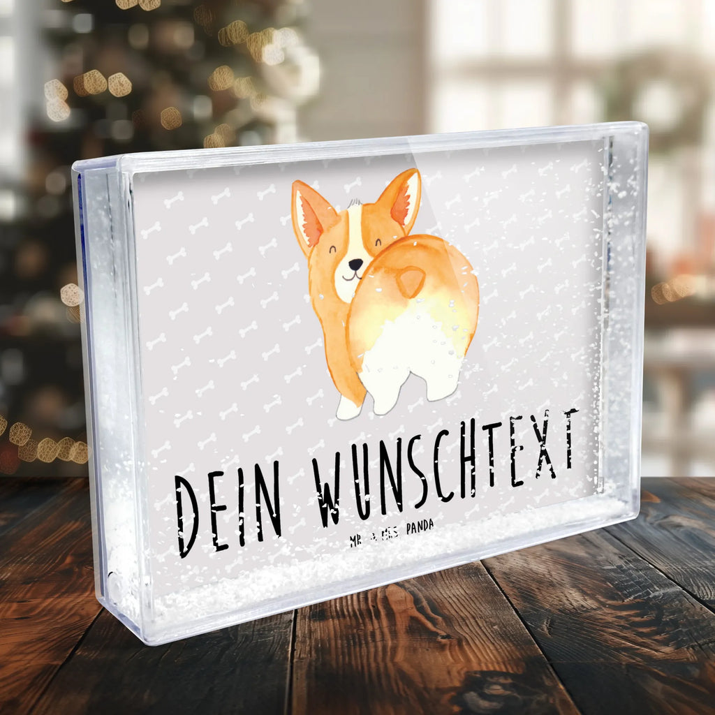 Personalisierter Schüttelrahmen Corgi Po Hund, Hundemotiv, Haustier, Hunderasse, Tierliebhaber, Hundebesitzer, Sprüche, Corgie, Hundeliebe, Motivation, Selbstliebe, Spruch