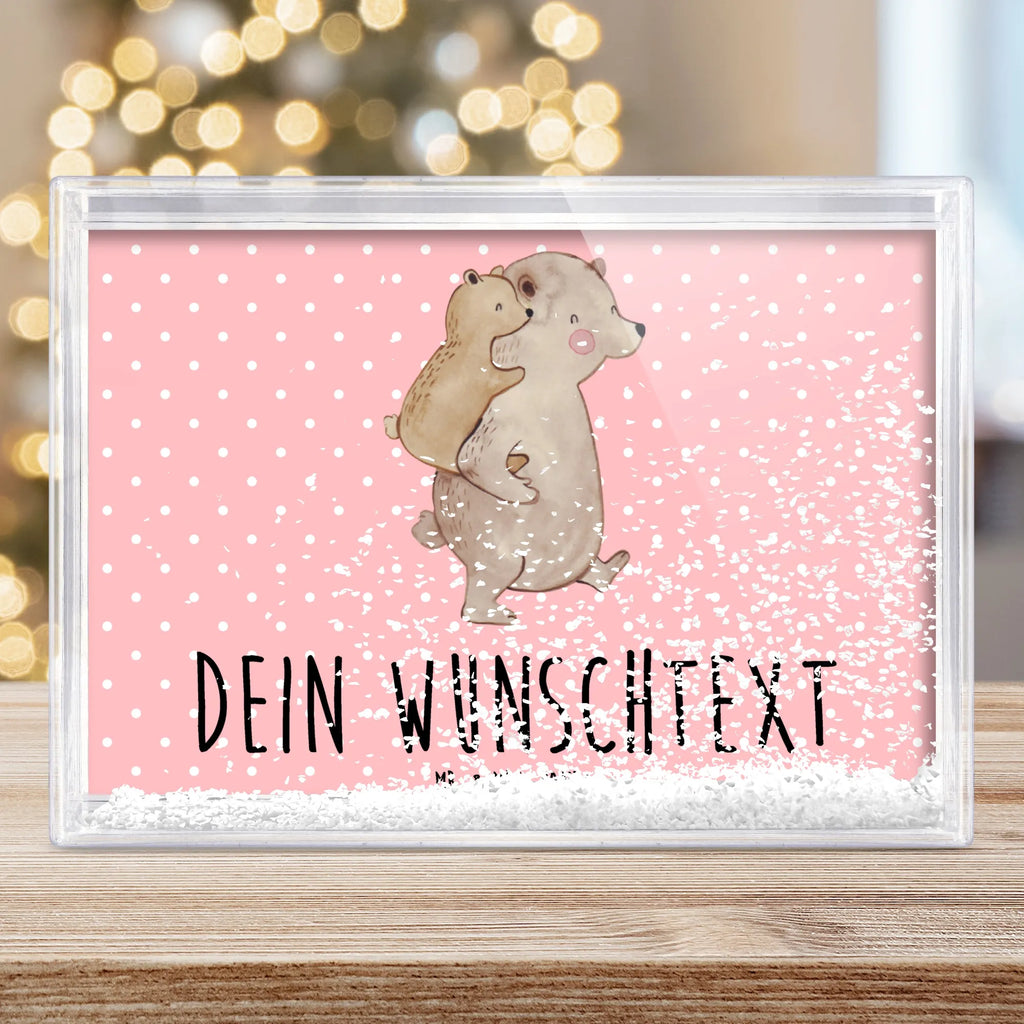 Personalisierter Schüttelrahmen Papa Bär Familie, Vatertag, Muttertag, Bruder, Schwester, Mama, Papa, Oma, Opa, Geschenk, Vater, Papi, Vati, Onkel, Geburtstag