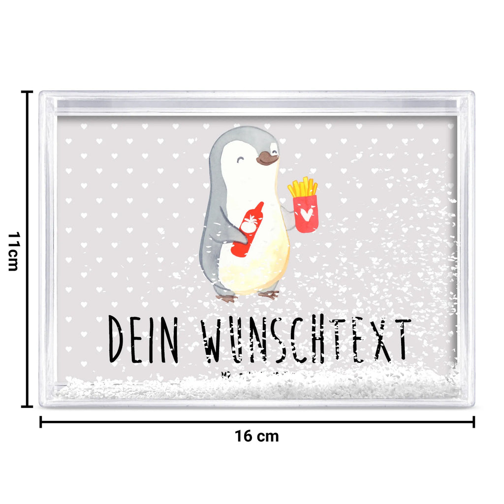 Personalisierter Schüttelrahmen Pinguin Pommes Liebe, Partner, Freund, Freundin, Ehemann, Ehefrau, Heiraten, Verlobung, Heiratsantrag, Liebesgeschenk, Jahrestag, Hocheitstag, Valentinstag, Geschenk für Frauen, Hochzeitstag, Mitbringsel, Geschenk für Freundin, Geschenk für Partner, Liebesbeweis, für Männer, für Ehemann