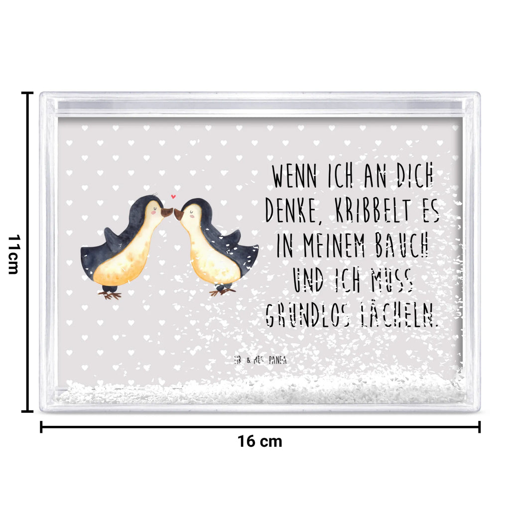 Schüttelrahmen Pinguine Kuss Liebe, Partner, Freund, Freundin, Ehemann, Ehefrau, Heiraten, Verlobung, Heiratsantrag, Liebesgeschenk, Jahrestag, Hocheitstag, Valentinstag, Geschenk für Frauen, Hochzeitstag, Mitbringsel, Geschenk für Freundin, Geschenk für Partner, Liebesbeweis, für Männer, für Ehemann