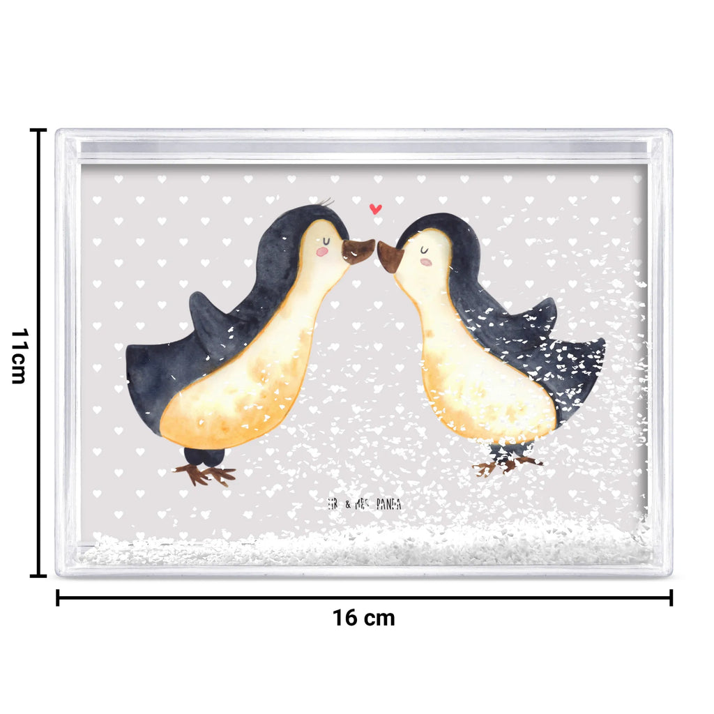 Schüttelrahmen Pinguine Kuss Liebe, Partner, Freund, Freundin, Ehemann, Ehefrau, Heiraten, Verlobung, Heiratsantrag, Liebesgeschenk, Jahrestag, Hocheitstag, Valentinstag, Geschenk für Frauen, Hochzeitstag, Mitbringsel, Geschenk für Freundin, Geschenk für Partner, Liebesbeweis, für Männer, für Ehemann