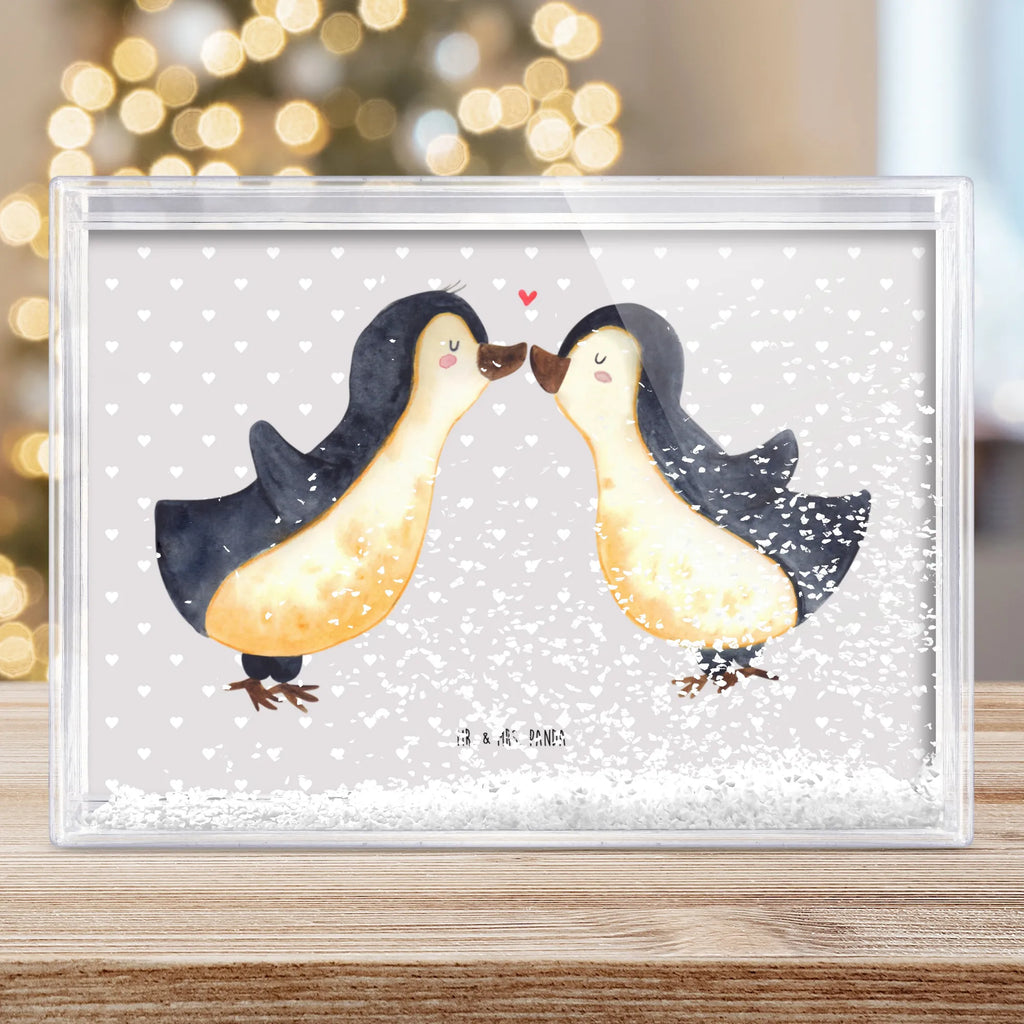 Schüttelrahmen Pinguine Kuss Liebe, Partner, Freund, Freundin, Ehemann, Ehefrau, Heiraten, Verlobung, Heiratsantrag, Liebesgeschenk, Jahrestag, Hocheitstag, Valentinstag, Geschenk für Frauen, Hochzeitstag, Mitbringsel, Geschenk für Freundin, Geschenk für Partner, Liebesbeweis, für Männer, für Ehemann