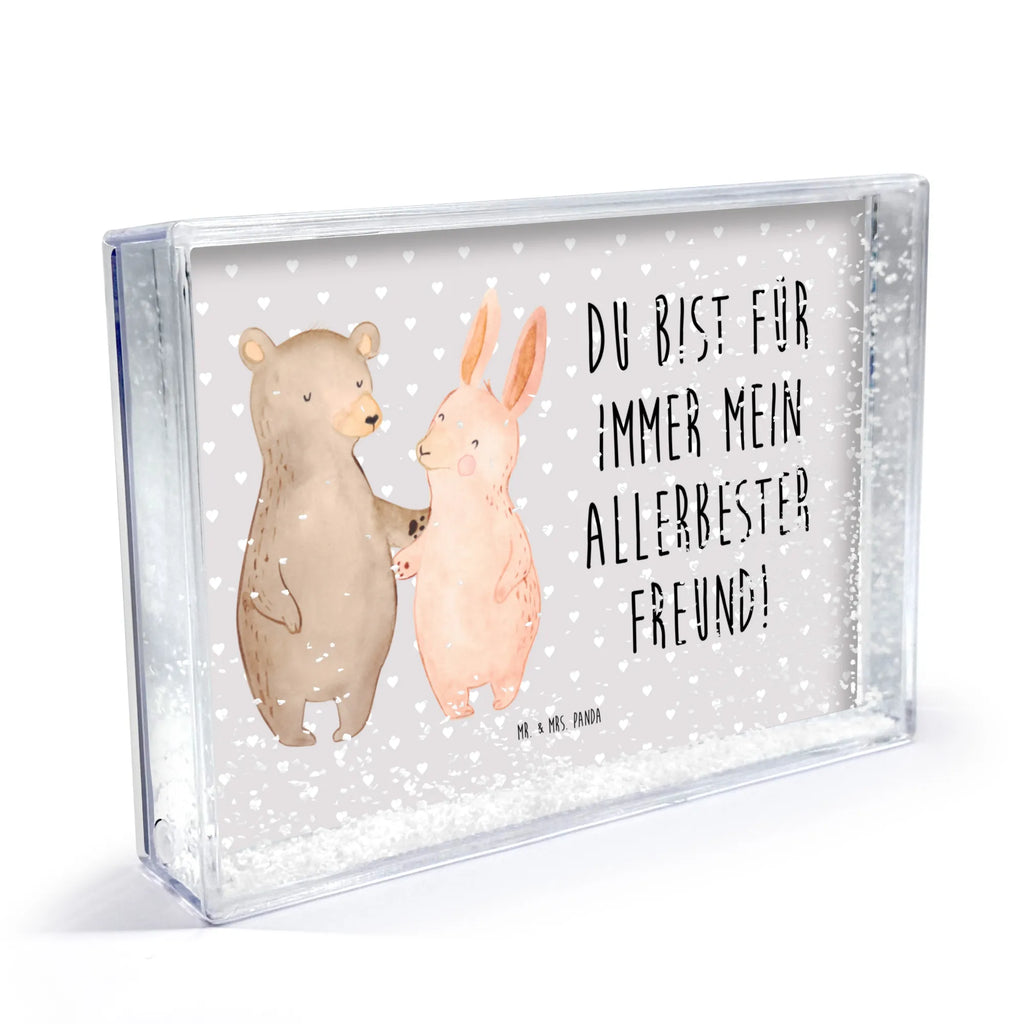 Schüttelrahmen Bär und Hase Umarmen Liebe, Partner, Freund, Freundin, Ehemann, Ehefrau, Heiraten, Verlobung, Heiratsantrag, Liebesgeschenk, Jahrestag, Hocheitstag, Freunde, bester Freund, Hase, Bär, Bärchen, best friends