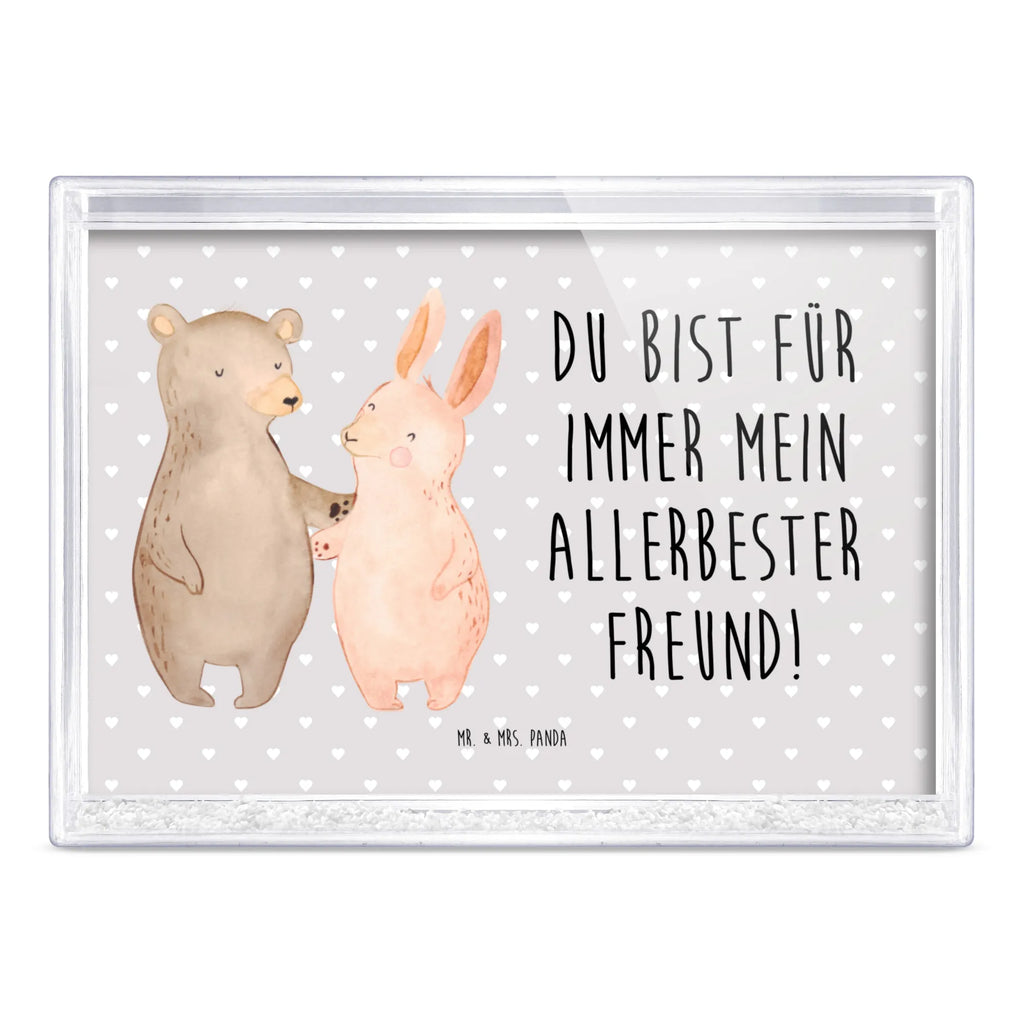 Schüttelrahmen Bär und Hase Umarmen Liebe, Partner, Freund, Freundin, Ehemann, Ehefrau, Heiraten, Verlobung, Heiratsantrag, Liebesgeschenk, Jahrestag, Hocheitstag, Freunde, bester Freund, Hase, Bär, Bärchen, best friends