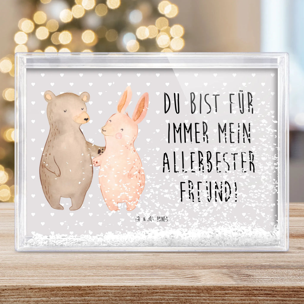 Schüttelrahmen Bär und Hase Umarmen Liebe, Partner, Freund, Freundin, Ehemann, Ehefrau, Heiraten, Verlobung, Heiratsantrag, Liebesgeschenk, Jahrestag, Hocheitstag, Freunde, bester Freund, Hase, Bär, Bärchen, best friends