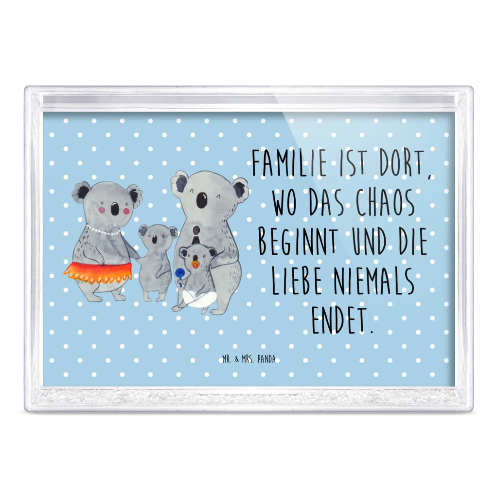 Schüttelrahmen Koala Familie Familie, Vatertag, Muttertag, Bruder, Schwester, Mama, Papa, Oma, Opa, Koala, Koalas, Family, Kinder, Geschwister, Familienleben