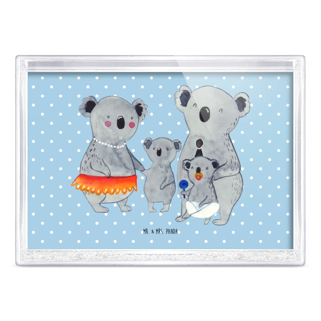 Schüttelrahmen Koala Familie Familie, Vatertag, Muttertag, Bruder, Schwester, Mama, Papa, Oma, Opa, Koala, Koalas, Family, Kinder, Geschwister, Familienleben