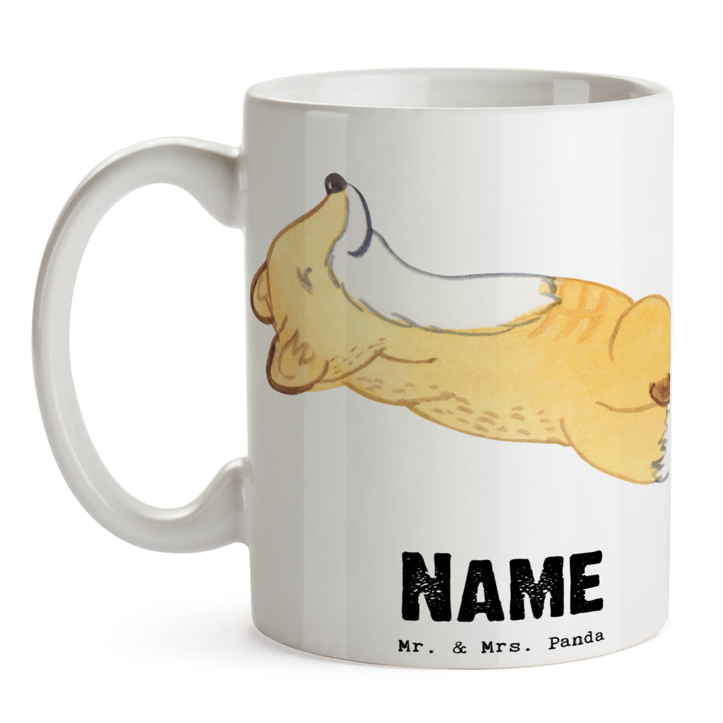 Personalisierte Tasse Fuchs Crunches Personalisierte Tasse, Namenstasse, Wunschname, Personalisiert, Tasse, Namen, Drucken, Tasse mit Namen, Geschenk, Sport, Sportart, Hobby, Schenken, Danke, Dankeschön, Auszeichnung, Gewinn, Sportler, Crunches, Fitness, Bauchpressen, Fitnessstudio