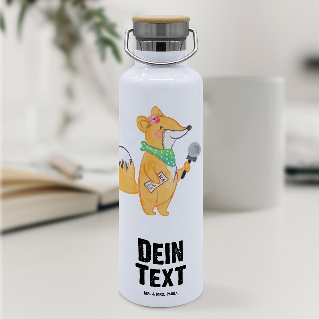 Personalisierte Trinkflasche Journalistin mit Herz Personalisierte Trinkflasche, Trinkflasche mit Namen, Trinkflasche bedrucken, Flasche personalisiert, Trinkflasch mit Aufdruck, Trinkflasche Werbegeschenk, Namensaufdruck Trinkflasche, Sportflasche personalisiert, Trinkflasche Sport, Beruf, Ausbildung, Jubiläum, Abschied, Rente, Kollege, Kollegin, Geschenk, Schenken, Arbeitskollege, Mitarbeiter, Firma, Danke, Dankeschön, Journalistin, Reporterin, Redakteurin, Pressebüro, Studium