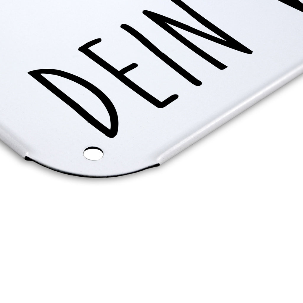 Personalisiertes Blechschild Plumplori Glücklich Blechschild, Metallschild, Geschenk Schild, Schild, Magnet-Metall-Schild, Deko Schild, Wandschild, Wand-Dekoration, Türschild, Tiermotive, Gute Laune, lustige Sprüche, Tiere, Plumplori, Niedlich, Glück