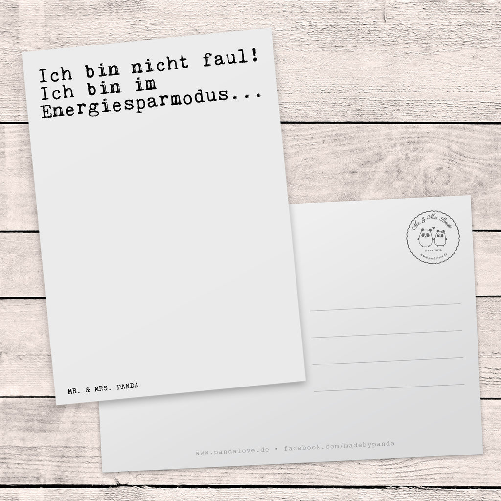 Postkarte Ich bin nicht faul!... Postkarte, Karte, Geschenkkarte, Grußkarte, Einladung, Ansichtskarte, Geburtstagskarte, Einladungskarte, Dankeskarte, Ansichtskarten, Einladung Geburtstag, Einladungskarten Geburtstag, Spruch, Sprüche, lustige Sprüche, Weisheiten, Zitate, Spruch Geschenke, Spruch Sprüche Weisheiten Zitate Lustig Weisheit Worte