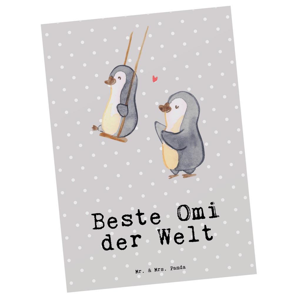 Postkarte Pinguin Beste Omi der Welt Postkarte, Karte, Geschenkkarte, Grußkarte, Einladung, Ansichtskarte, Geburtstagskarte, Einladungskarte, Dankeskarte, Ansichtskarten, Einladung Geburtstag, Einladungskarten Geburtstag, für, Dankeschön, Geschenk, Schenken, Geburtstag, Geburtstagsgeschenk, Geschenkidee, Danke, Bedanken, Mitbringsel, Freude machen, Geschenktipp, Großmutter, Oma, Omi, Großpapa, Großmama, Enkel, Enkelin, Enkelkind, Kleinigkeit, Ommi, Omma, Bester