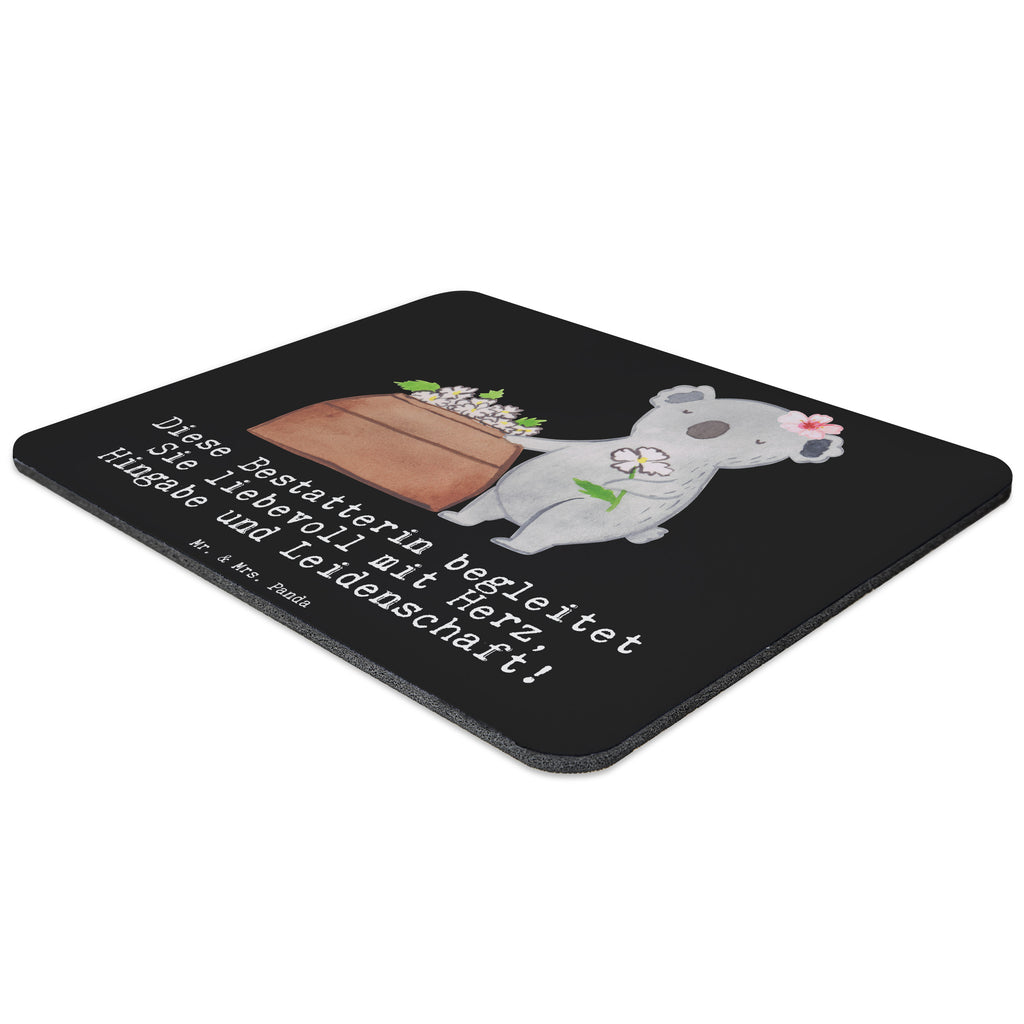 Mauspad Bestatterin mit Herz Mousepad, Computer zubehör, Büroausstattung, PC Zubehör, Arbeitszimmer, Mauspad, Einzigartiges Mauspad, Designer Mauspad, Mausunterlage, Mauspad Büro, Beruf, Ausbildung, Jubiläum, Abschied, Rente, Kollege, Kollegin, Geschenk, Schenken, Arbeitskollege, Mitarbeiter, Firma, Danke, Dankeschön