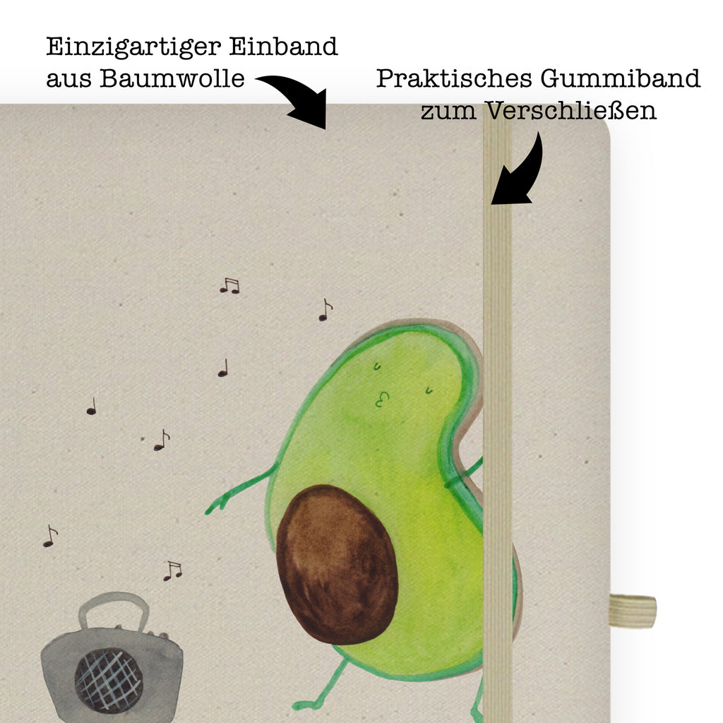 DIN A4 Personalisiertes Notizbuch Avocado tanzt Personalisiertes Notizbuch, Notizbuch mit Namen, Notizbuch bedrucken, Personalisierung, Namensbuch, Namen, Avocado, Veggie, Vegan, Gesund