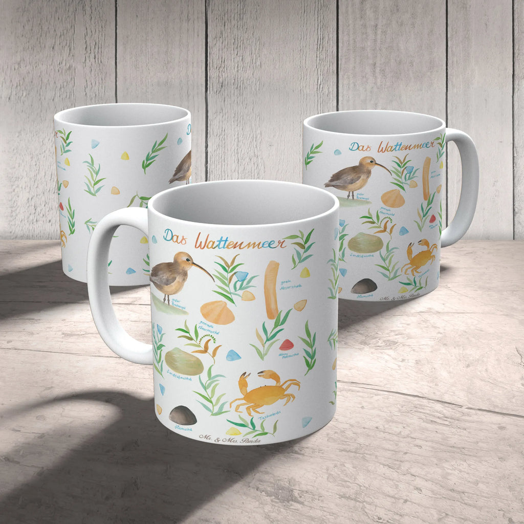 Tasse Wattenmeer Tasse, Kaffeetasse, Teetasse, Becher, Kaffeebecher, Teebecher, Keramiktasse, Porzellantasse, Büro Tasse, Geschenk Tasse, Tasse Sprüche, Tasse Motive, Kaffeetassen, Tasse bedrucken, Designer Tasse, Cappuccino Tassen, Schöne Teetassen, Blumen Deko, Frühlings Deko, Sommer Deko, Dekoration, positive Botschaft, Naturliebhaber, Outdoor, Natur, Abenteuer, Wattenmeer, Vögel, Meer, See, Nordsee, Ostsee, Muschel, Natur Motiv, Watt, Deko Badezimmer, Ebbe, Flut, Geschenk Maritim