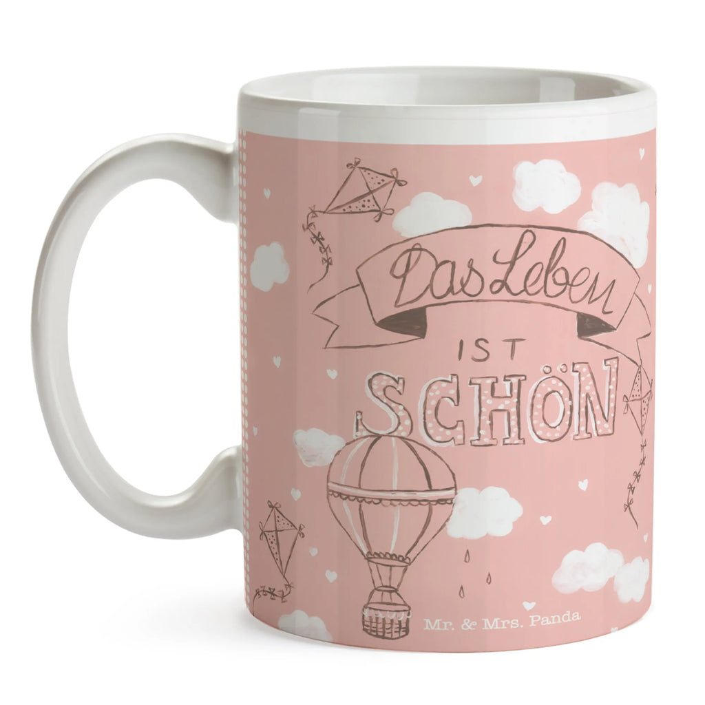 Tasse Heißluftballon Leben Tasse, Kaffeetasse, Teetasse, Becher, Kaffeebecher, Teebecher, Keramiktasse, Porzellantasse, Büro Tasse, Geschenk Tasse, Tasse Sprüche, Tasse Motive, Kaffeetassen, Tasse bedrucken, Designer Tasse, Cappuccino Tassen, Schöne Teetassen, Blumen Deko, Frühlings Deko, Sommer Deko, Dekoration, positive Botschaft, Naturliebhaber, Outdoor, Natur, Abenteuer, Heißluftballon, Leben, Das Leben ist schön, Spruch Leben, Zitat, Inspiration, erleben, glücklich sein, Deko Haus