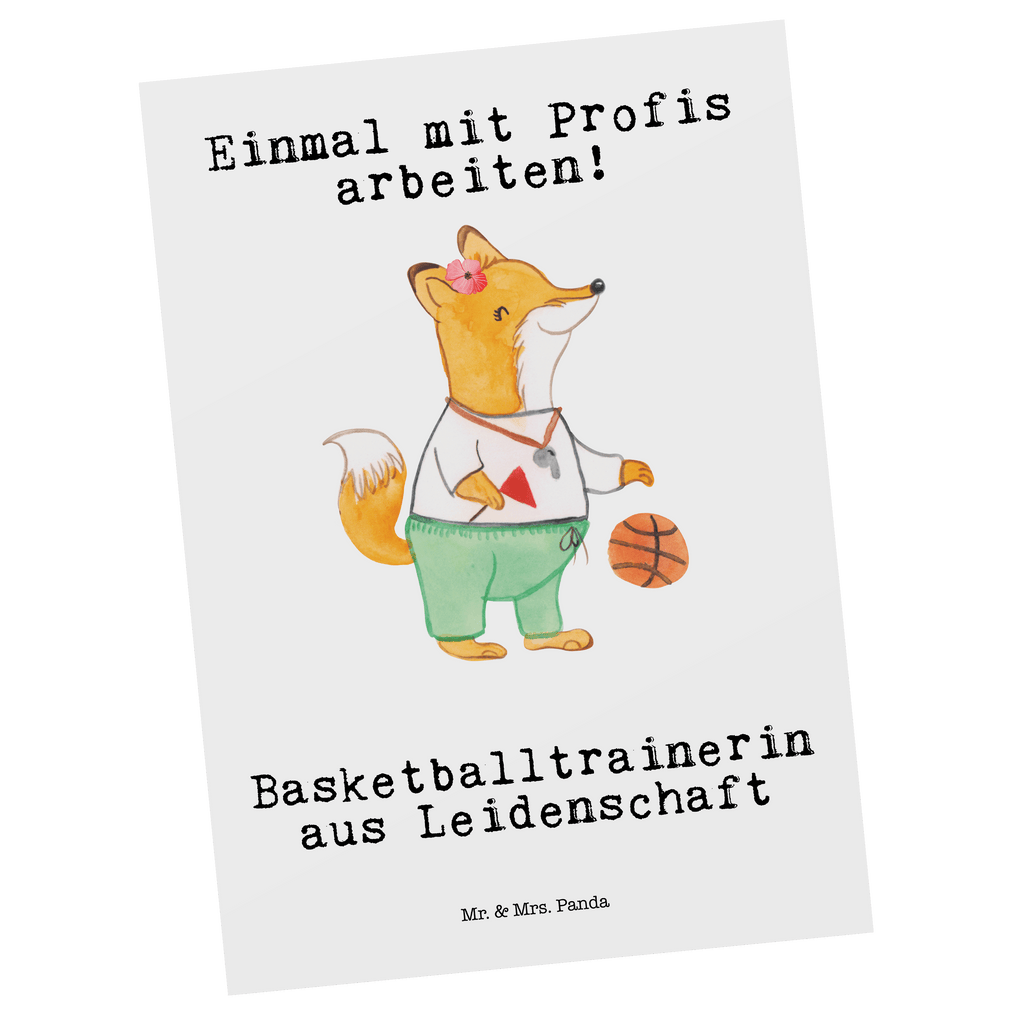 Postkarte Basketballtrainerin aus Leidenschaft Postkarte, Karte, Geschenkkarte, Grußkarte, Einladung, Ansichtskarte, Geburtstagskarte, Einladungskarte, Dankeskarte, Ansichtskarten, Einladung Geburtstag, Einladungskarten Geburtstag, Beruf, Ausbildung, Jubiläum, Abschied, Rente, Kollege, Kollegin, Geschenk, Schenken, Arbeitskollege, Mitarbeiter, Firma, Danke, Dankeschön, Basketballtrainerin, Basketball, Sport, Ballsport, Basketballcoach, Basketballerin, Verein