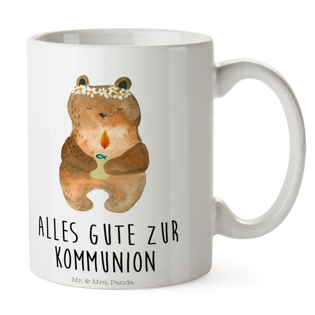 Tasse Bär Kommunion Tasse, Kaffeetasse, Teetasse, Becher, Kaffeebecher, Teebecher, Keramiktasse, Porzellantasse, Büro Tasse, Geschenk Tasse, Tasse Sprüche, Tasse Motive, Kaffeetassen, Tasse bedrucken, Designer Tasse, Cappuccino Tassen, Schöne Teetassen, Bär, Teddy, Teddybär, Kommunion, Gottes Segen, Taufkerze, katholisch