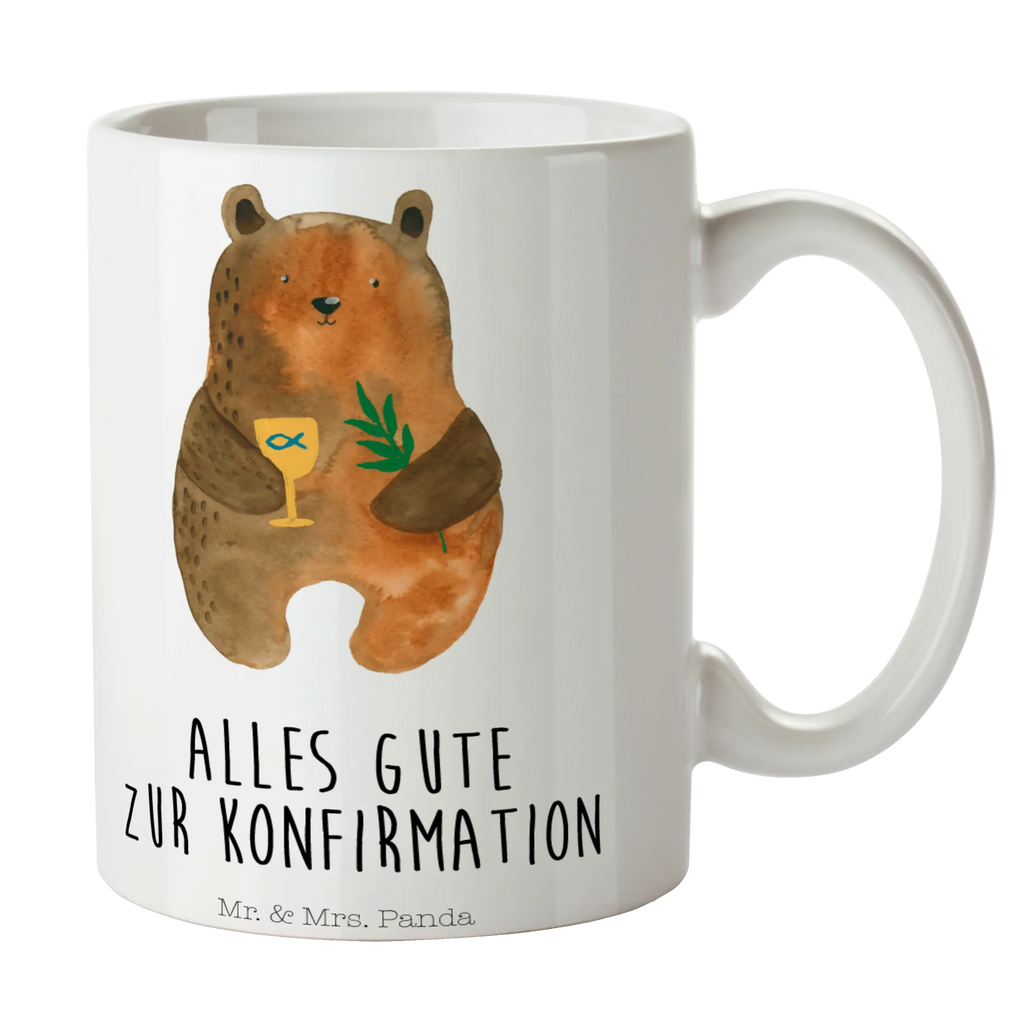 Tasse Konfirmation-Bär Tasse, Kaffeetasse, Teetasse, Becher, Kaffeebecher, Teebecher, Keramiktasse, Porzellantasse, Büro Tasse, Geschenk Tasse, Tasse Sprüche, Tasse Motive, Kaffeetassen, Tasse bedrucken, Designer Tasse, Cappuccino Tassen, Schöne Teetassen, Bär, Teddy, Teddybär, Konfirmation, Kirche, evangelisch, Gottesdienst