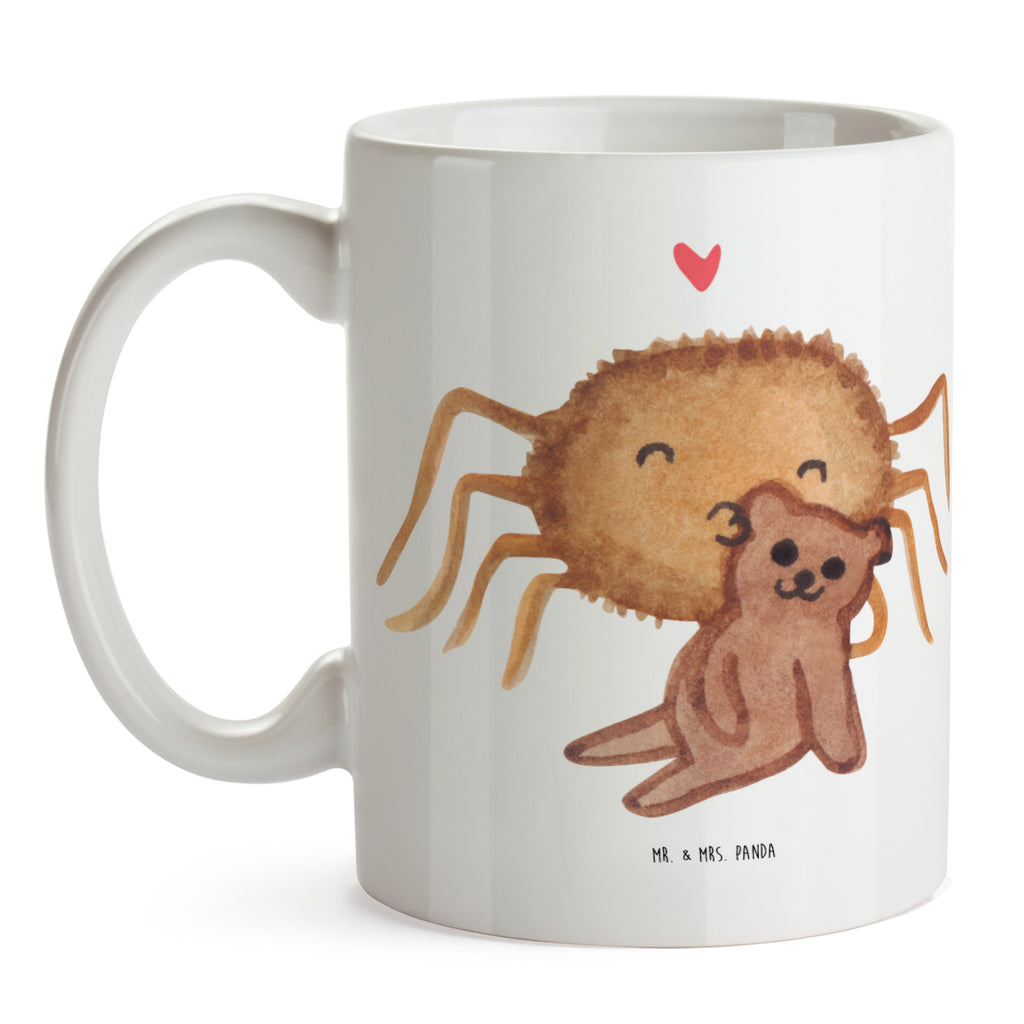 Tasse Spinne Agathe Teddy Tasse, Kaffeetasse, Teetasse, Becher, Kaffeebecher, Teebecher, Keramiktasse, Porzellantasse, Büro Tasse, Geschenk Tasse, Tasse Sprüche, Tasse Motive, Spinne Agathe, Spinne, Agathe, Videos, Merchandise, Freundschaft, Liebesgeschenk, Verliebt, Liebesbeweis, Teddy, Treue, Miteinander, Dankeschön