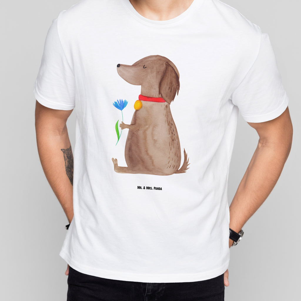 T-Shirt Standard Hund Blume T-Shirt, Shirt, Tshirt, Lustiges T-Shirt, T-Shirt mit Spruch, Party, Junggesellenabschied, Jubiläum, Geburstag, Herrn, Damen, Männer, Frauen, Schlafshirt, Nachthemd, Sprüche, Hund, Hundemotiv, Haustier, Hunderasse, Tierliebhaber, Hundebesitzer, Hunde, Frauchen, Hundeliebe