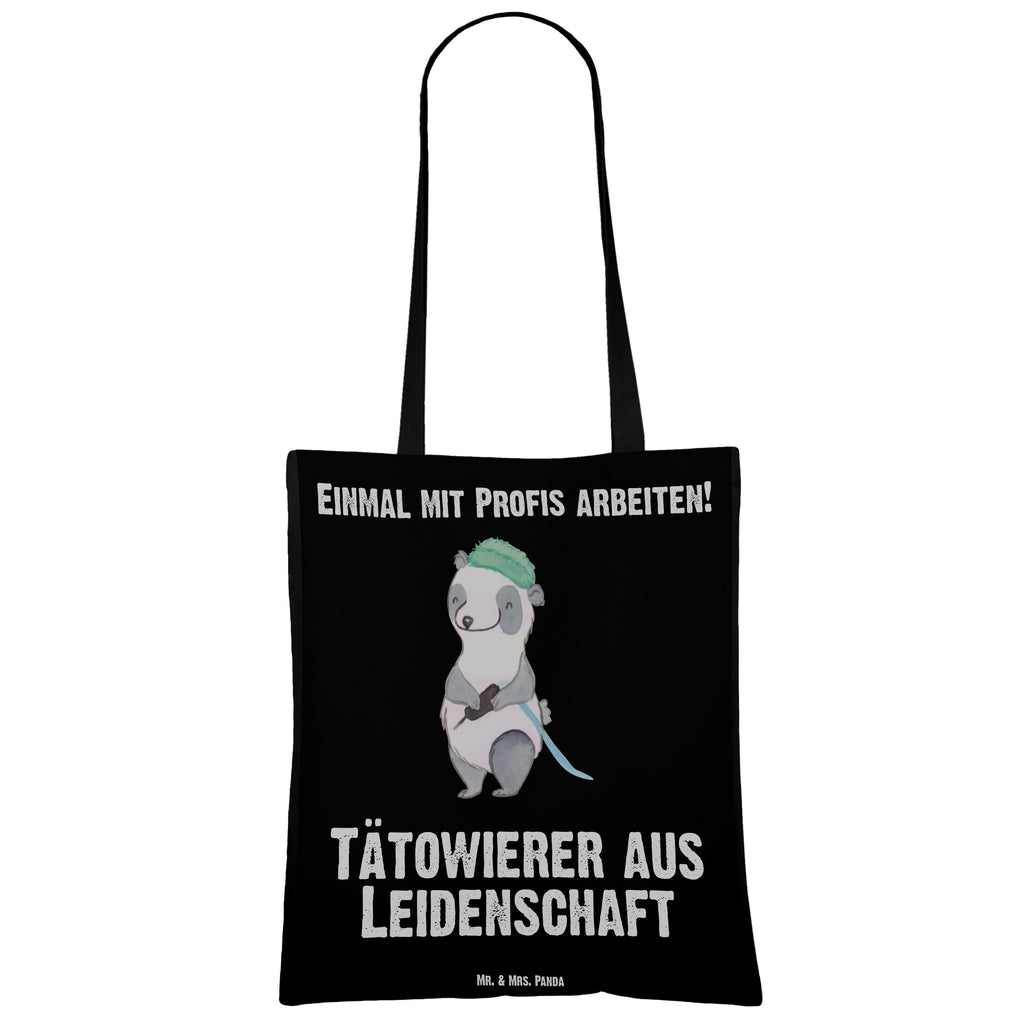 Tragetasche Tätowierer aus Leidenschaft Beuteltasche, Beutel, Einkaufstasche, Jutebeutel, Stoffbeutel, Tasche, Shopper, Umhängetasche, Strandtasche, Schultertasche, Stofftasche, Tragetasche, Badetasche, Jutetasche, Einkaufstüte, Laptoptasche, Beruf, Ausbildung, Jubiläum, Abschied, Rente, Kollege, Kollegin, Geschenk, Schenken, Arbeitskollege, Mitarbeiter, Firma, Danke, Dankeschön