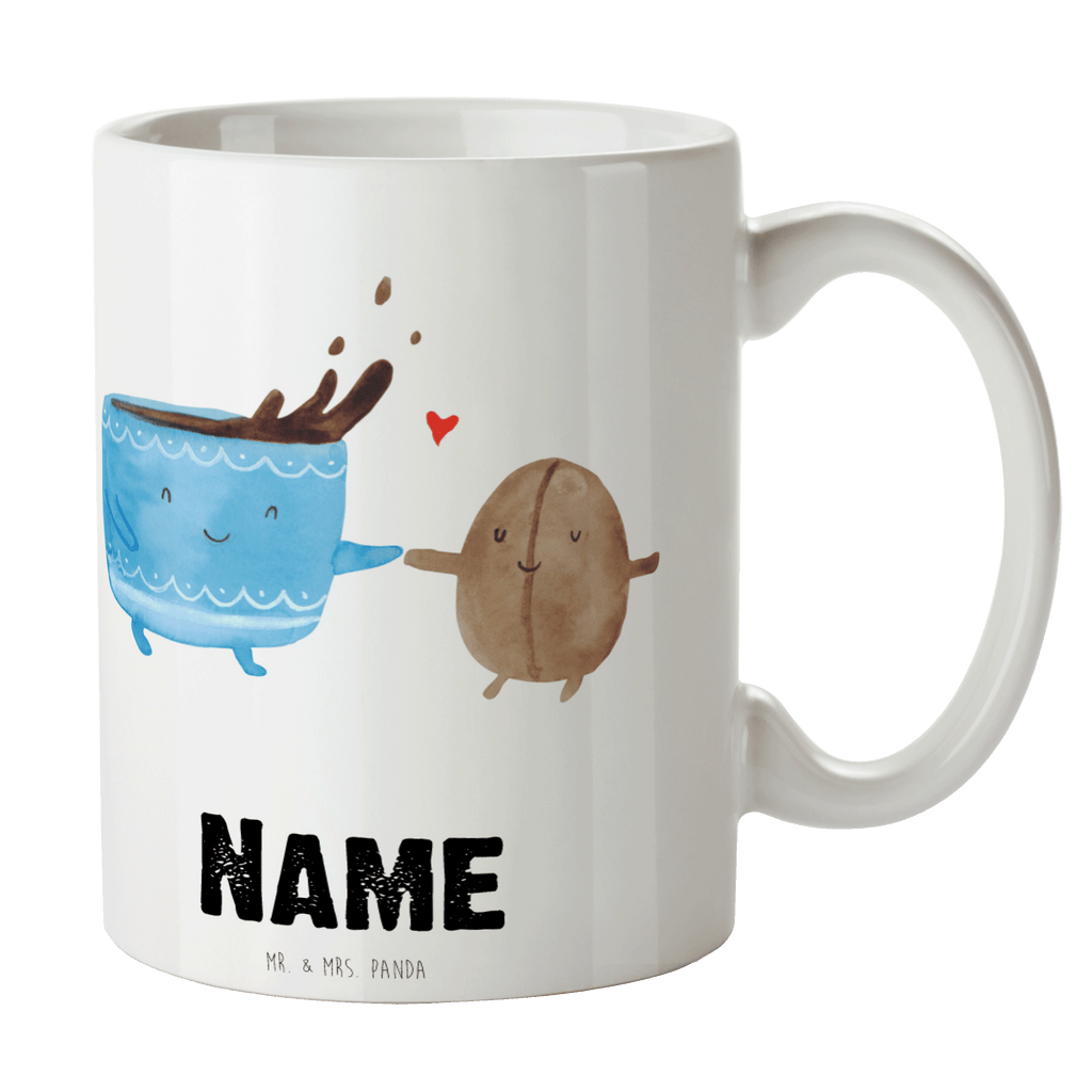 Personalisierte Tasse Kaffee Bohne Personalisierte Tasse, Namenstasse, Wunschname, Personalisiert, Tasse, Namen, Drucken, Tasse mit Namen, Tiermotive, Gute Laune, lustige Sprüche, Tiere, Kaffee, Kaffeebohne, Genuss, Zufriedenheit, Glück