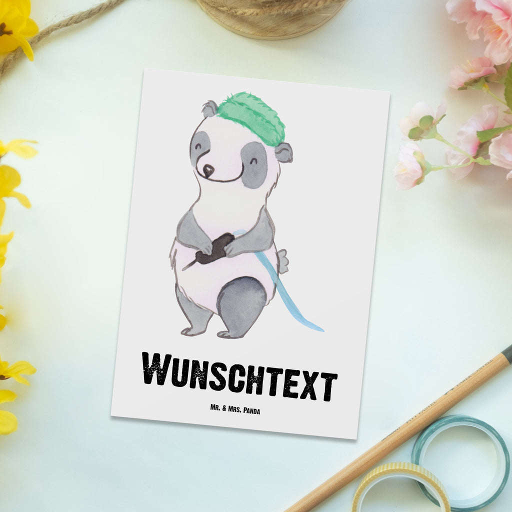 Personalisierte Postkarte Tätowierer mit Herz Postkarte mit Namen, Postkarte bedrucken, Postkarte mit Wunschtext, Postkarte personalisierbar, Geschenkkarte mit Namen, Grußkarte mit Namen, Karte mit Namen, Einladung mit Namen, Ansichtskarte mit Namen, Geschenkkarte mit Wunschtext, Grußkarte mit Wunschtext, Karte mit Wunschtext, Einladung mit Wunschtext, Ansichtskarte mit Wunschtext, Beruf, Ausbildung, Jubiläum, Abschied, Rente, Kollege, Kollegin, Geschenk, Schenken, Arbeitskollege, Mitarbeiter, Firma, Danke, Dankeschön