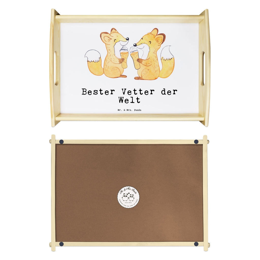 Serviertablett Fuchs Bester Vetter der Welt Serviertablett, Tablett, Holztablett, Küchentablett, Dekotablett, Frühstückstablett, für, Dankeschön, Geschenk, Schenken, Geburtstag, Geburtstagsgeschenk, Geschenkidee, Danke, Bedanken, Mitbringsel, Freude machen, Geschenktipp, Vetter, Cousin, Kousin, Sohn von Onkel, Sohn von Tante, Familie, Verwandtschaft, Cousine