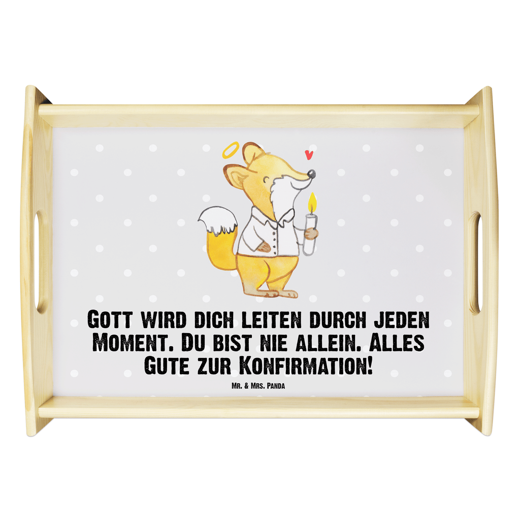 Serviertablett Fuchs Konfirmation Serviertablett, Tablett, Holztablett, Küchentablett, Dekotablett, Frühstückstablett, Konfirmation, Kommunion, Jugendweihe, Konfirmation Geschenk, Gott, Gläubig, Alles Gute