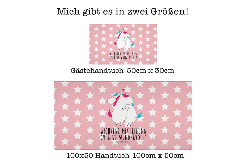 Handtuch Einhorn Mitteilung Gästetuch, Reisehandtuch, Sport Handtuch, Frottier, Kinder Handtuch, Einhorn, Einhörner, Einhorn Deko, Pegasus, Unicorn, Valentinstag, Valentine, Liebe, Geschenk, Partner, Ehe, lustig, witzig, Spruch